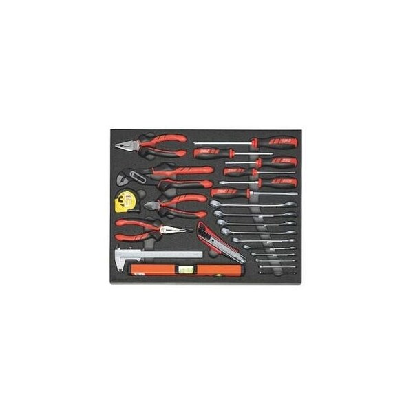 Holex 23 Pc Shop Tool Set in Foam 955015 23 - main